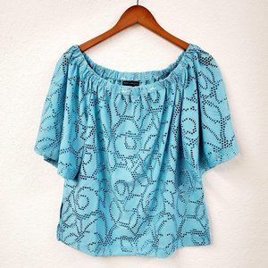 Nally & Millie Lace Bell Sleeve Off The Shoulder